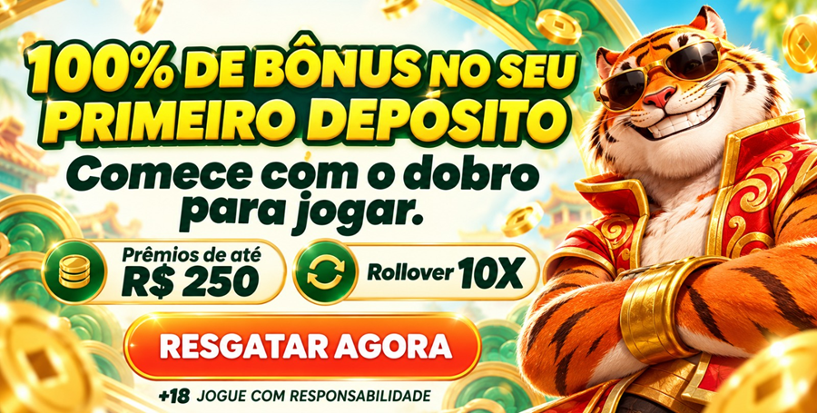 Promoção de 100% no Primeiro Depósito